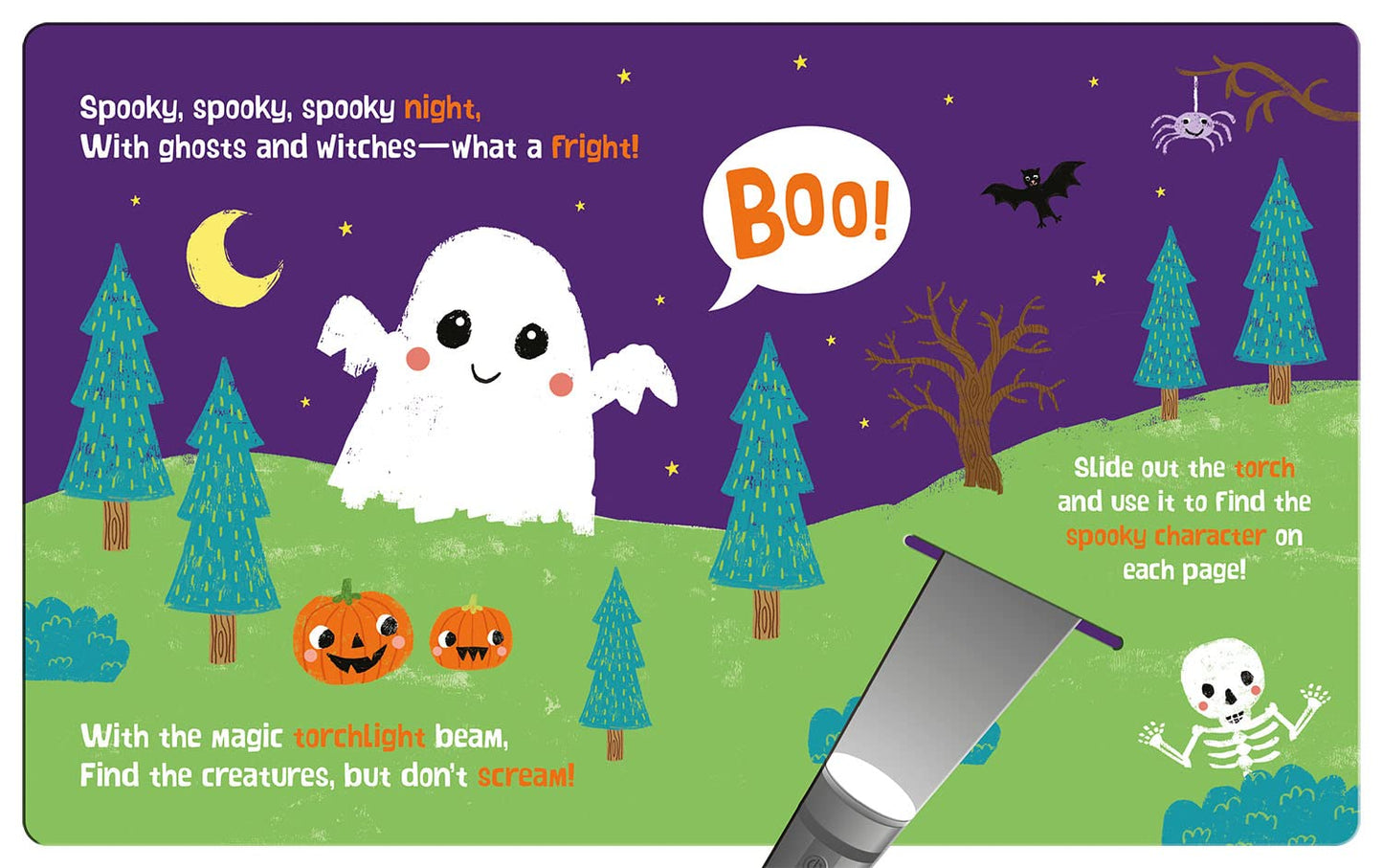 "Kids Halloween Torch Book"