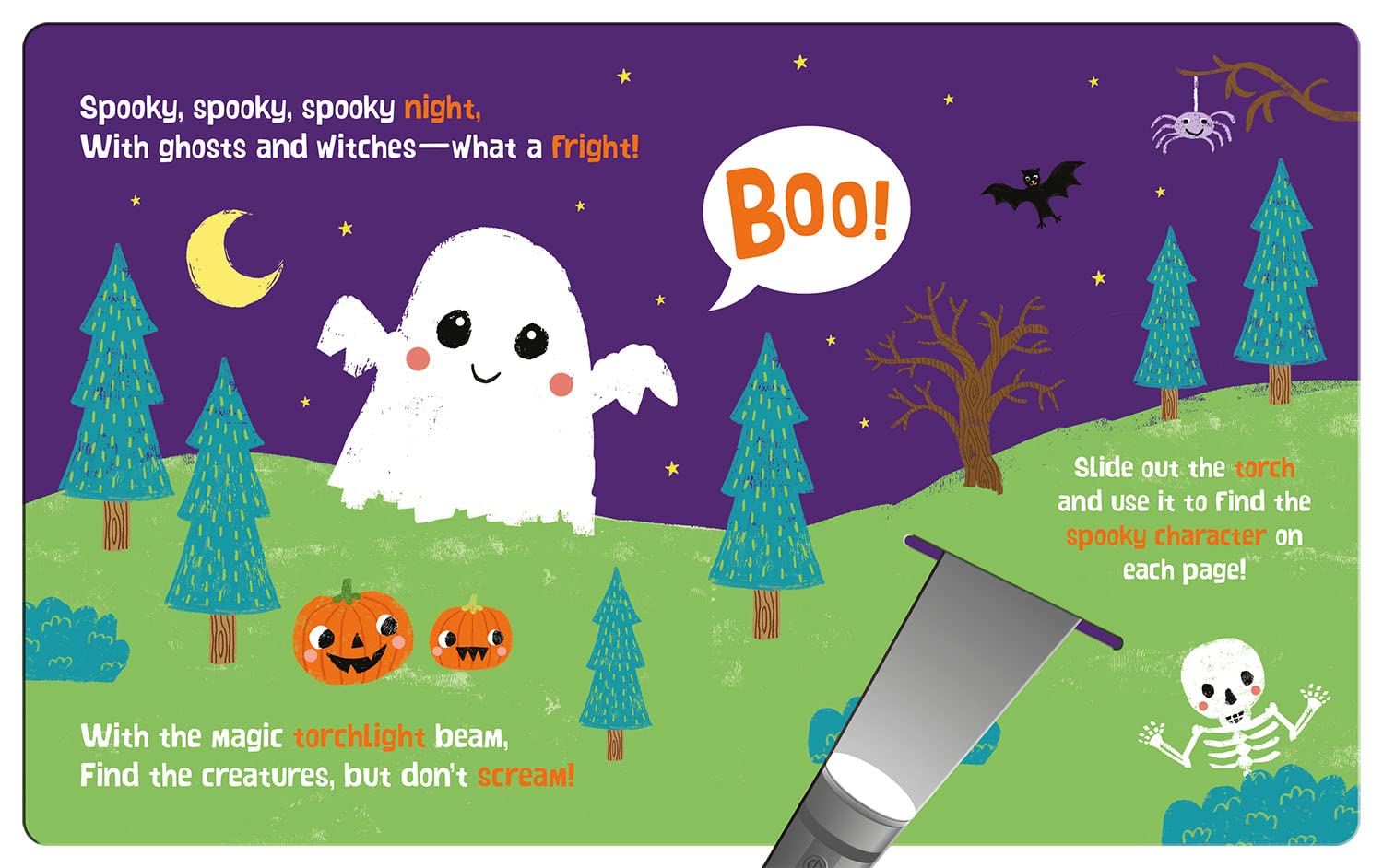 "Kids Halloween Torch Book"