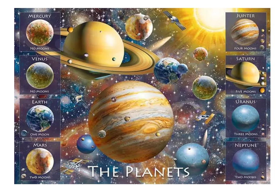 Ravensburger Jigsaw Puzzle/Childrens Jigsaw Puzzles/the planet