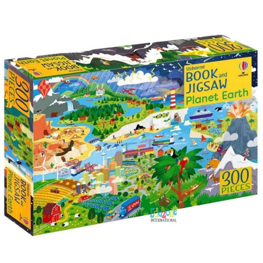 "Jigsaw Puzzle Planet Earth"