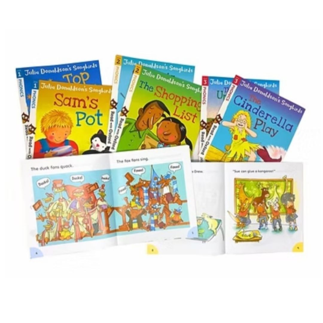 "Julia Donaldson Songbirds Phonics Collection"