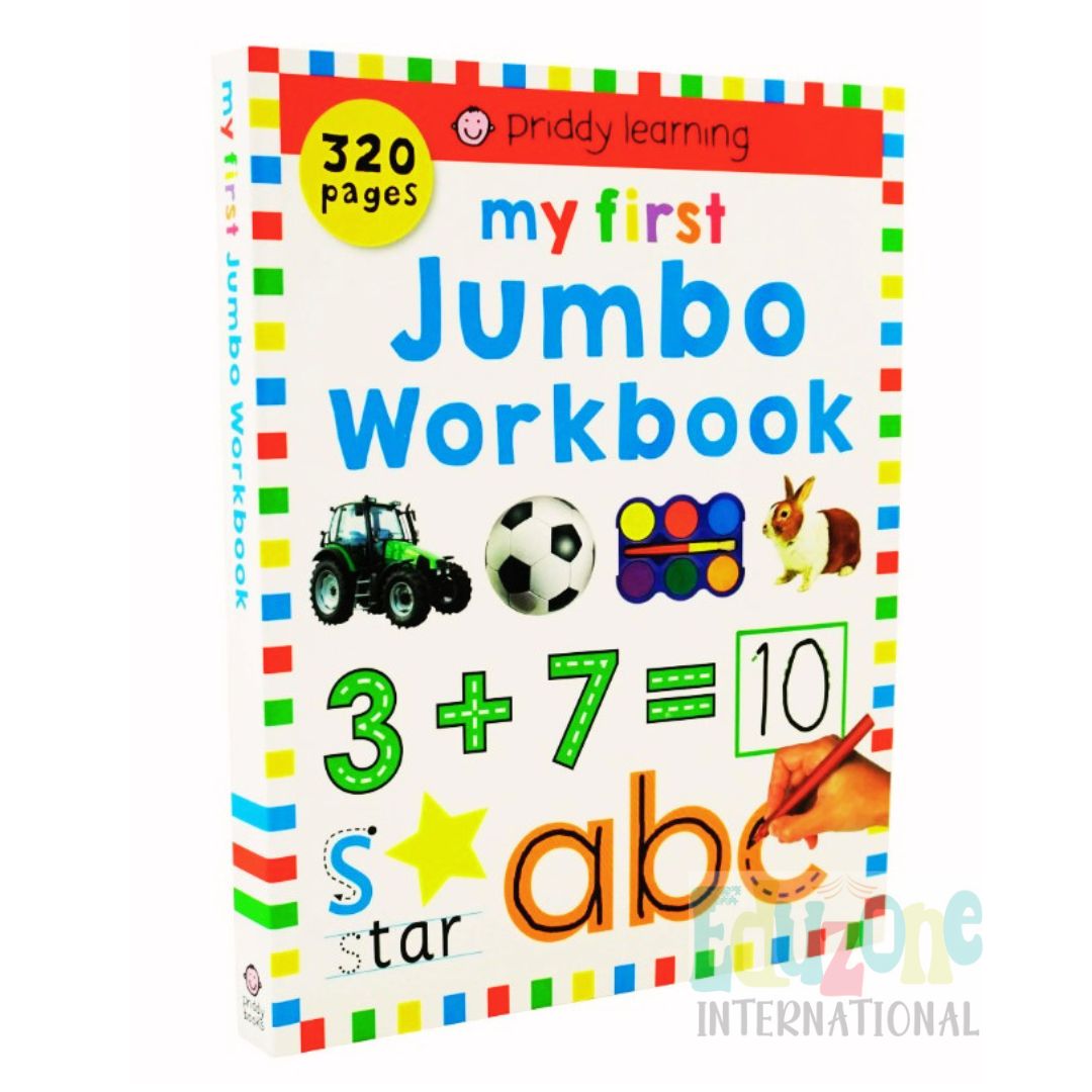 Priddy Learning 'My First Jumbo Workbook' for children"