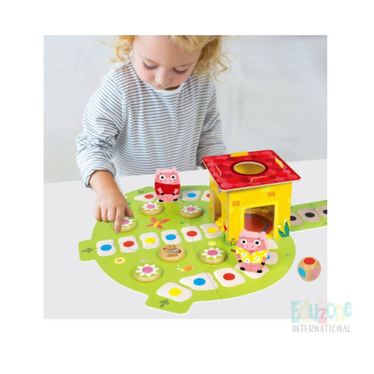 "Jumbo Educational Board game for kids- Three Little Pigs"