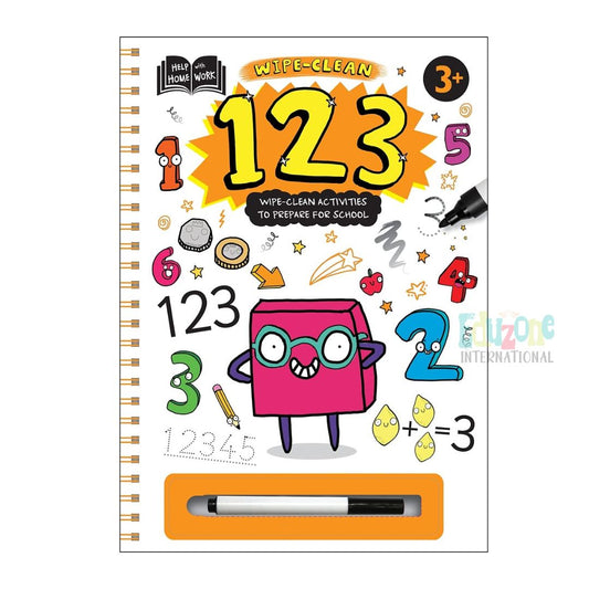 "Learning Numbers Wipe and Clean Book"