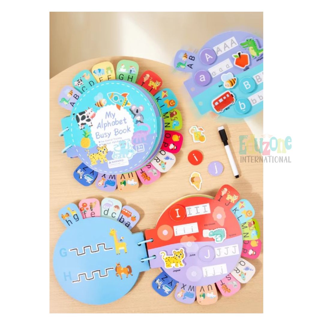 "Learning to write and read Alphabets"