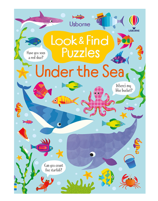 "Usborne look and Find Kids activity Book"