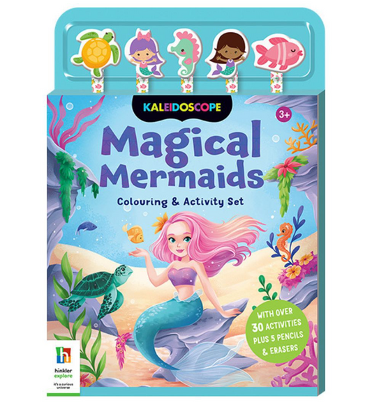 "Magical Mermaid Coloring and Activity Book"