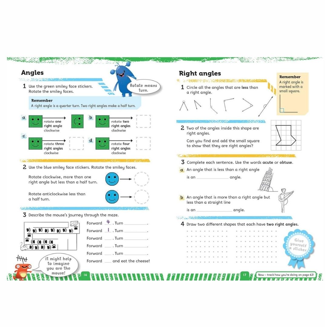 "Maths Age 7-8 workbook"