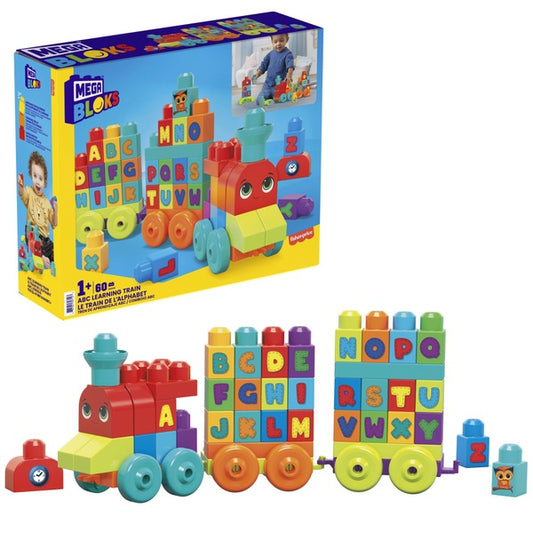 "Mega Blocks Alphabet Train"