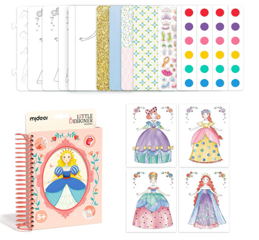 "Mideer Fashion Sketchbook for kids"