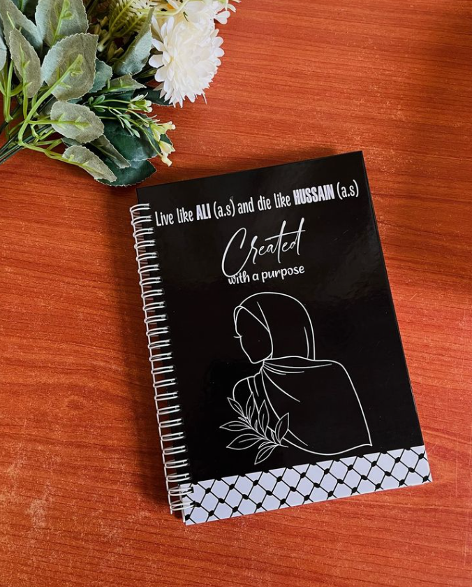 "Muslimah Hijabi notebook"