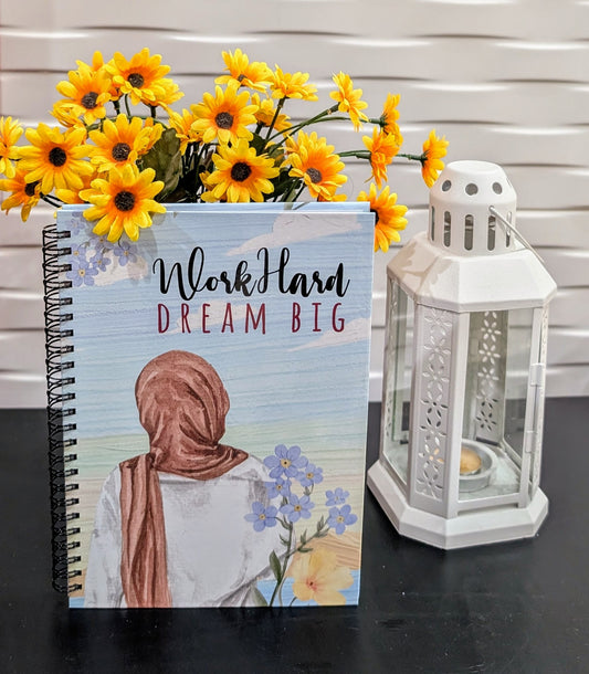 "Muslimah Lined Notebook"