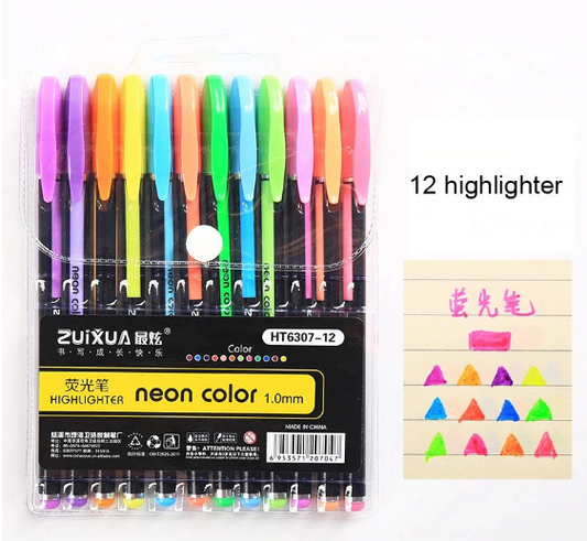 "Neon pens - Stationery Tanzania"