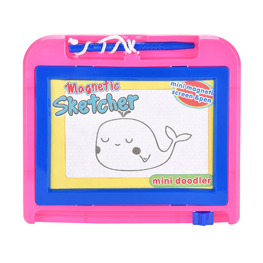 Magnetic Drawing Board – Mini Sketcher – Creative Toys For Toddlers, Kids – 18 Months +