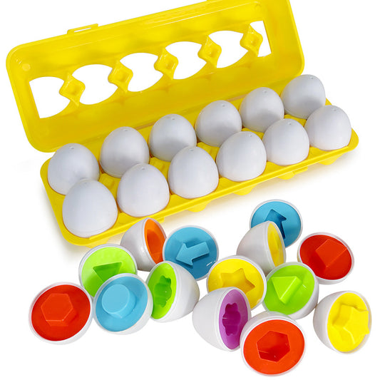 Shape-Matching Eggs – Crack, Match & Learn!