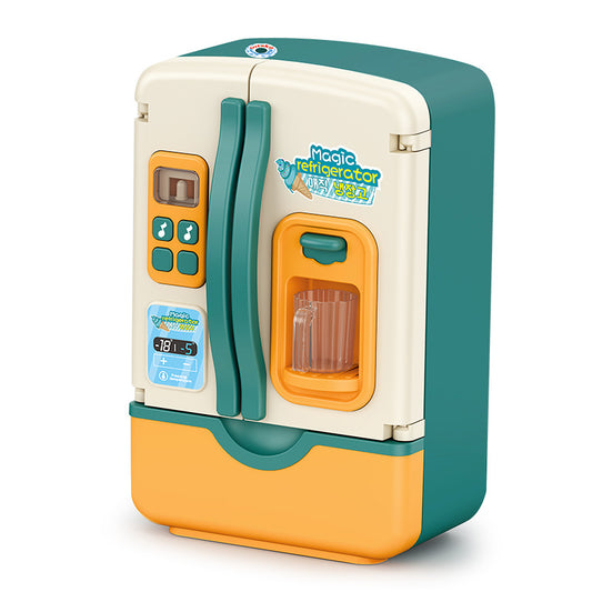 "Pretend Play Fridge with realistic features"