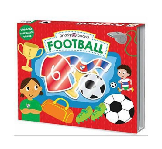 "Priddy Books - Football Book with Puzzles at Eduzone International"