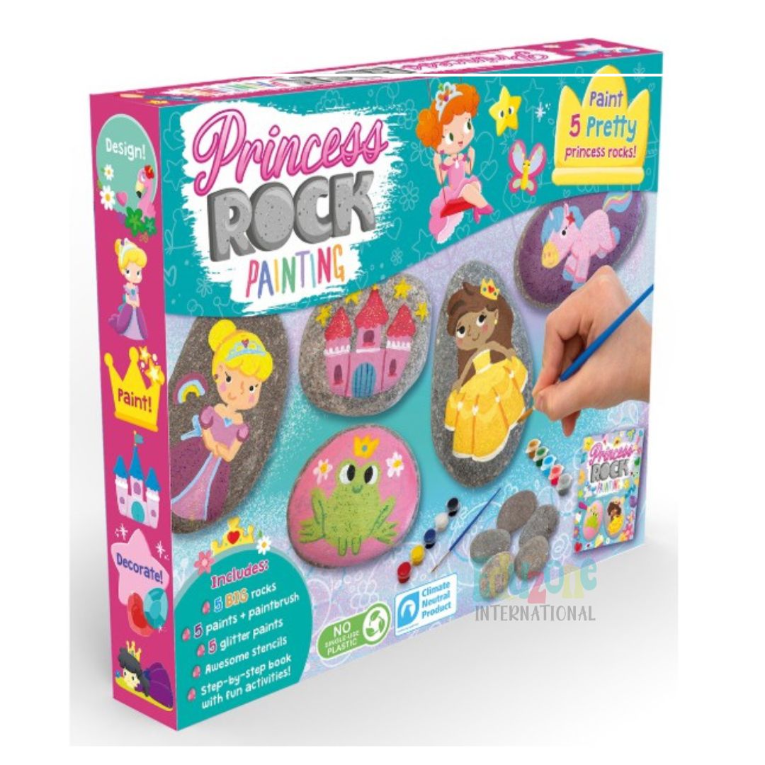 "Princess Rock Painting Kit"