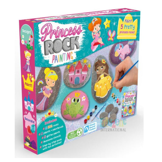 "Princess Rock Painting Kit"