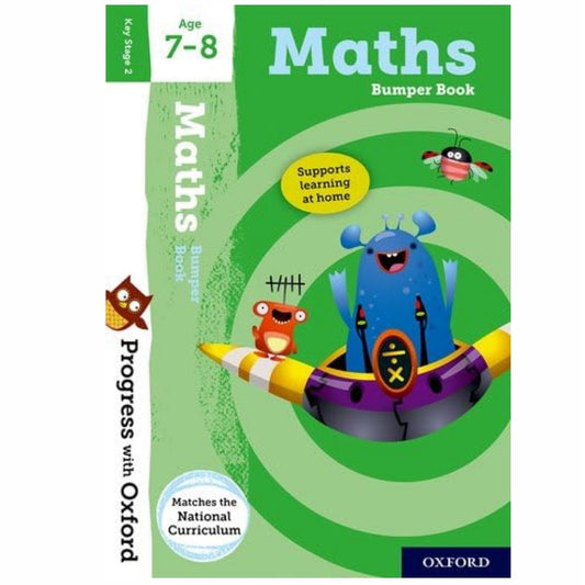 "Progress with Oxford Maths Age 7-8 workbook"