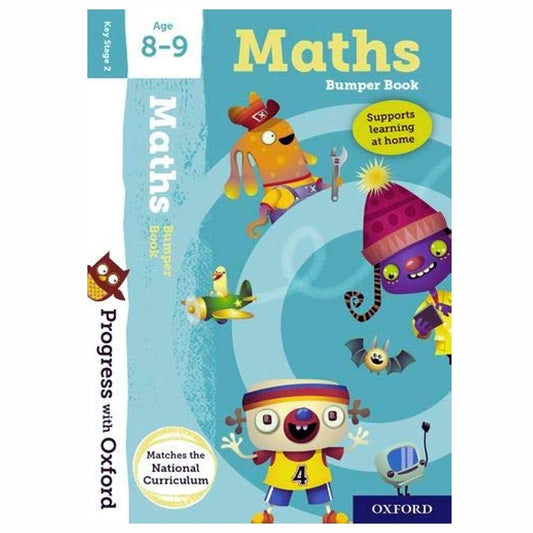 "Progress with Oxford Maths Age 8-9 Workbook" 