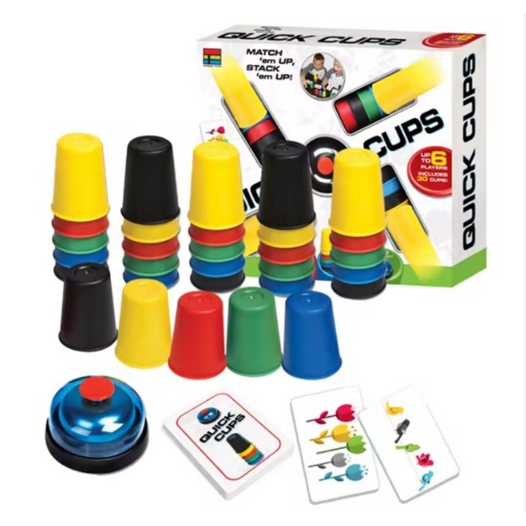 "Quick Cups Speed Matching Game – Focus, Logic & Family Fun"