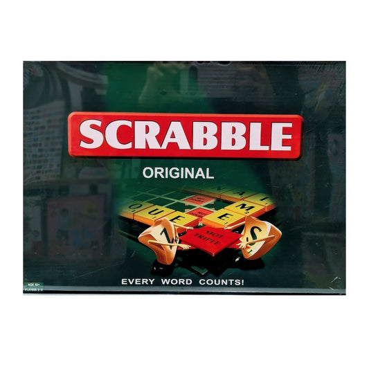 "Scrabble board game"