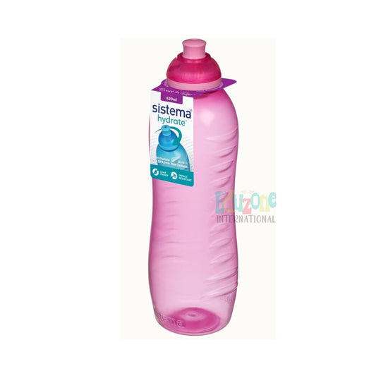 "Sistema Water Bottle - Pink"