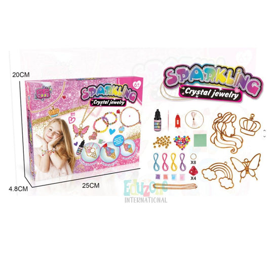 "Sparkling Crystal Jewelry DIY Kit"