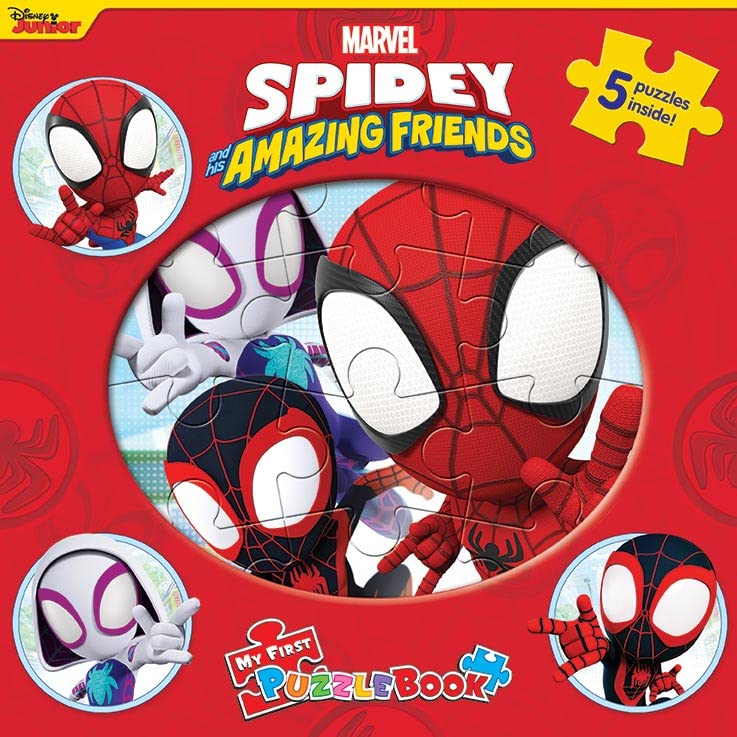 "Spiderman Story and Puzzle Book"