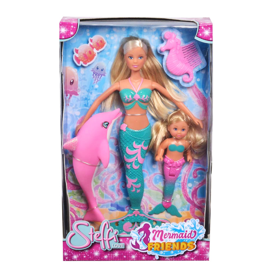 Mermaid Doll set for kids, Girls imaginative play set