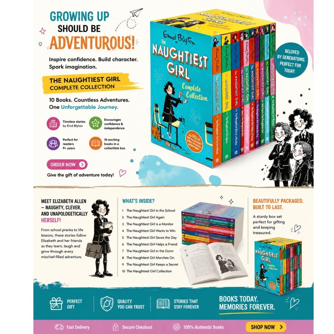 "The Naughtiest Girl Complete Collection – 10 Book Box Set"