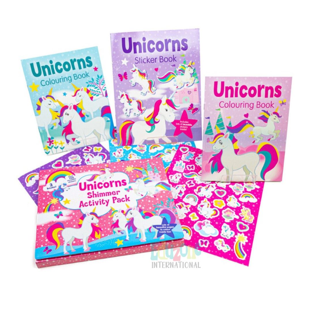 "Unicorn Coloring Activty Pack"