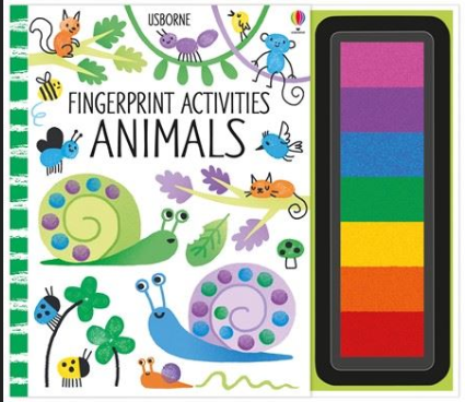 "Usborne Finger Print Activity Book - Bookstore Tanzania"