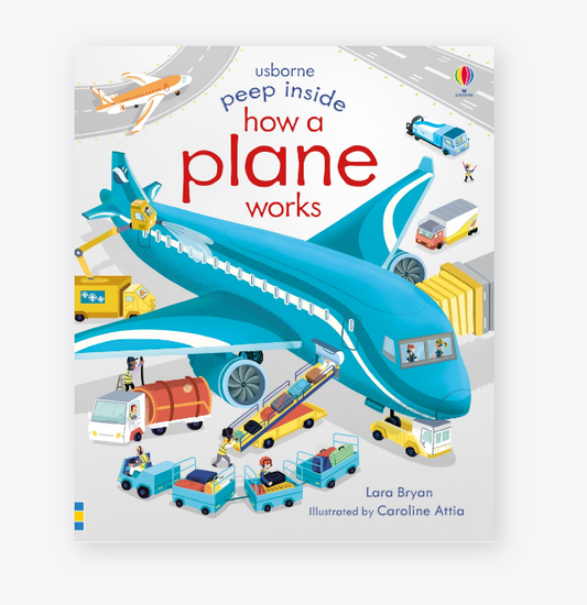 "Usborne Peep Inside How a Plane Works"