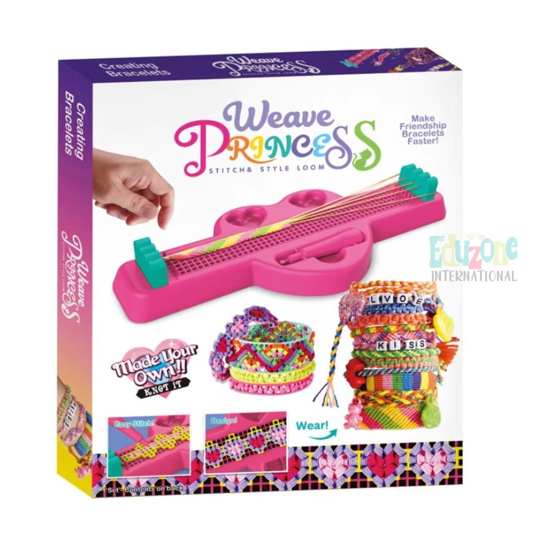 "Weave bracelet making kit"