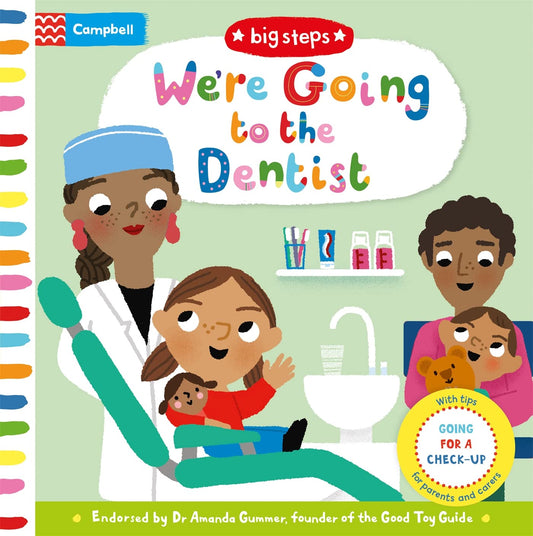 " Kids board Book -We are going to the dentist"