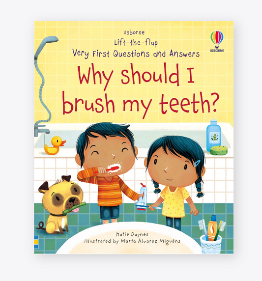 "Why should I brush my teeth Kids Board Book | Healthy Teeth"