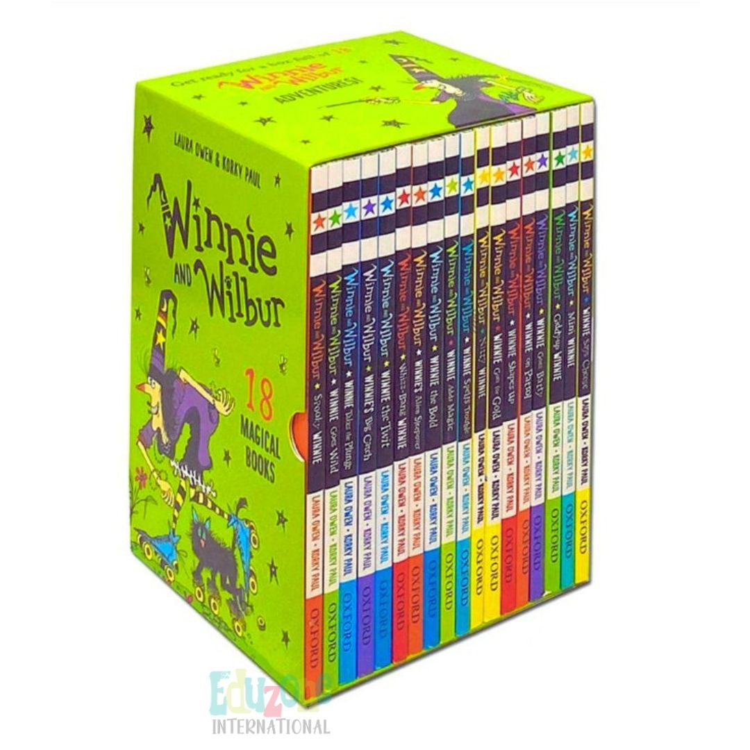 "Winnie and Wilbur 18 Book Set Collection"
