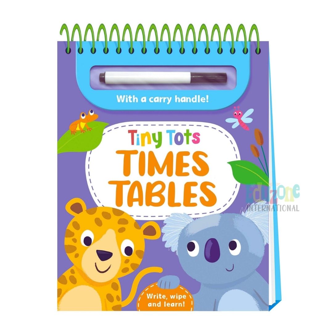 "Wipe Clean Multiplication Book  Times Tables Practice for Kids"