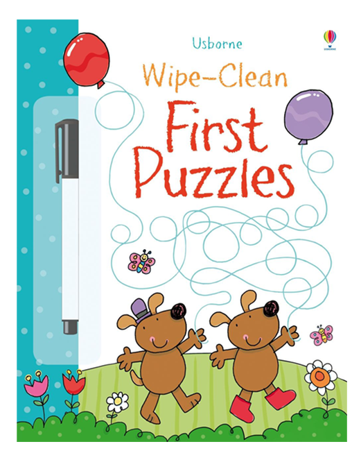 "Wipe and Clean First Puzzle Book"