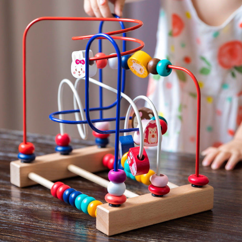 "Buy Wooden Bead Maze Educational Toy at Eduzone International"