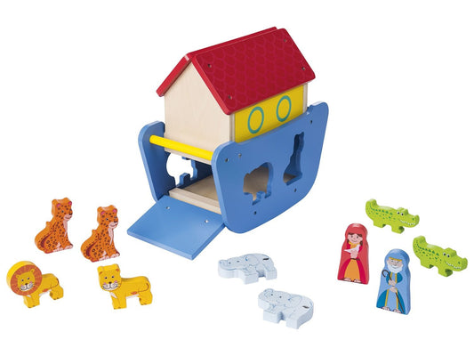 "Wooden Educational Noah's Ark Toy"