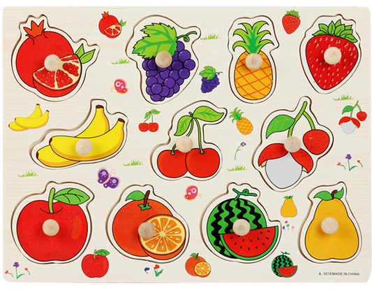 "Wooden Puzzle-Fruits"