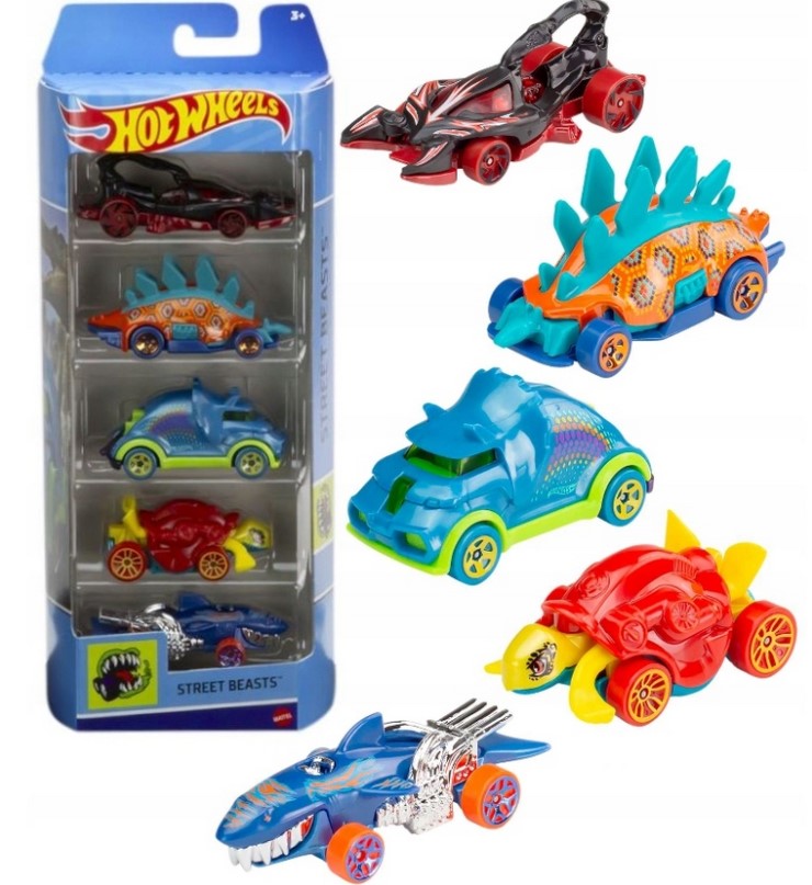 Original Hot Wheels Street Beasts Set – Unleash Wild Racing Fun