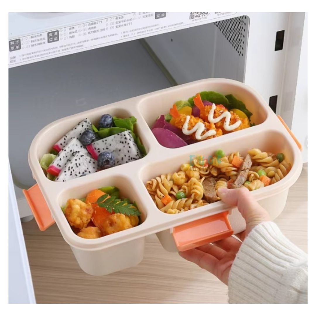 "Microwave safe lunch box"