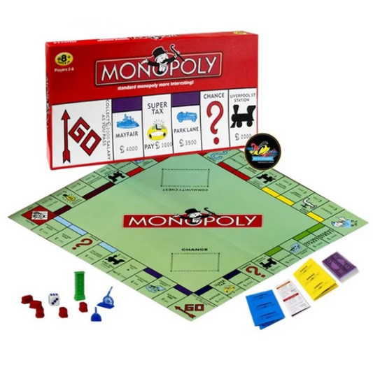 Monopoly Board Game for Kids and Family Board Game