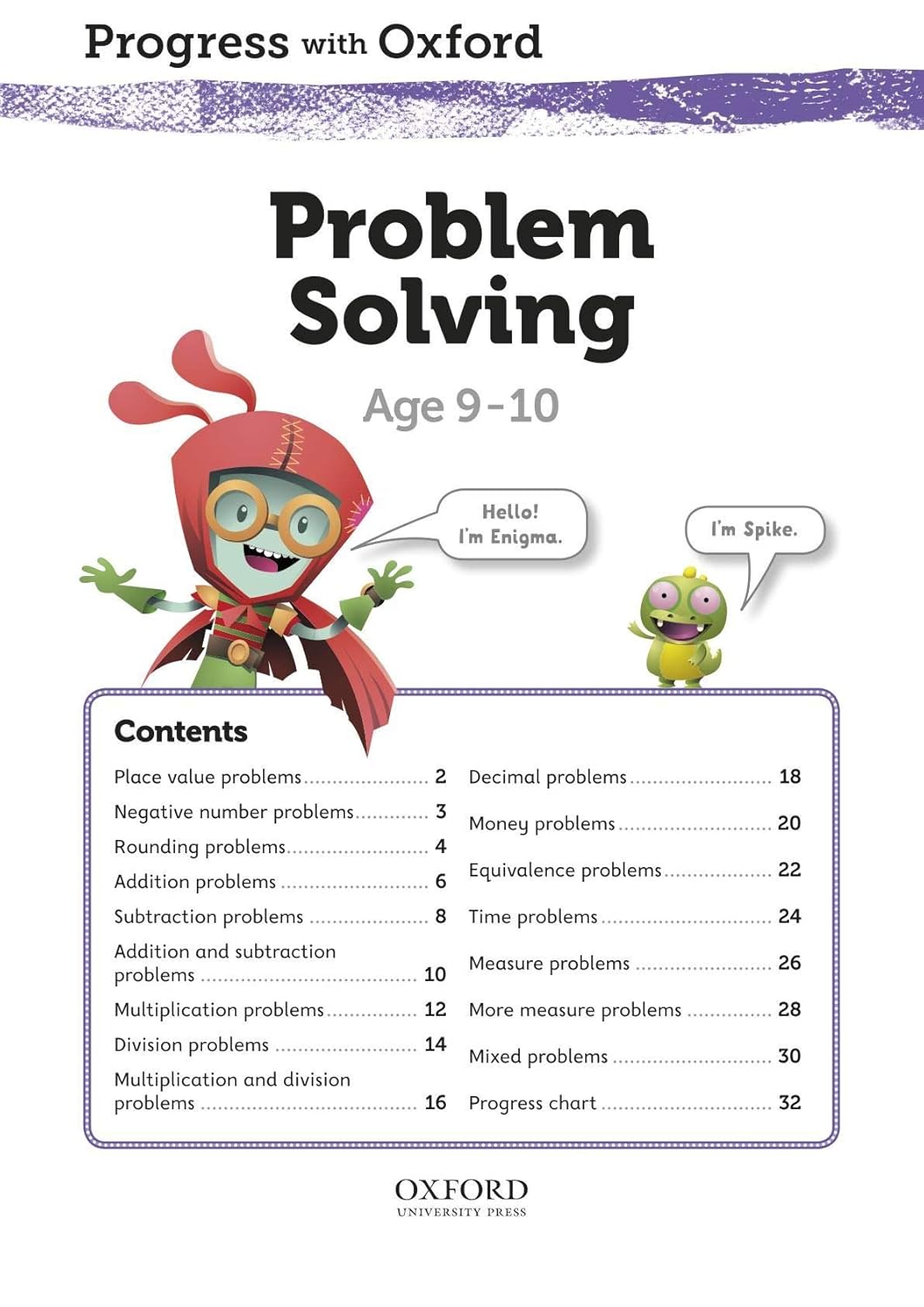 Progress with Oxford Problem Solving workbook