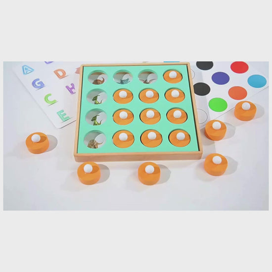 "Wooden Memory Game"