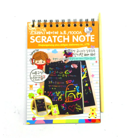 Magical Mini Scratch Book